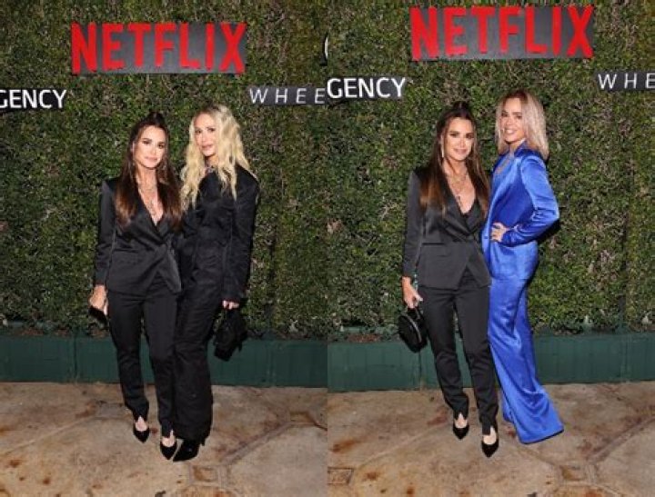 RHOBH Kyle Richards With Dorit Kemsley and Teddi Mellencamp at Buying Beverly Hills Premiere