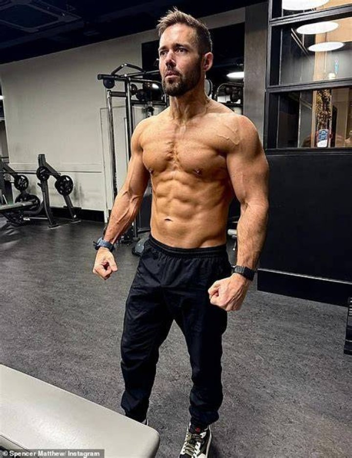 Spencer Matthews a shared video of him cold water swimming